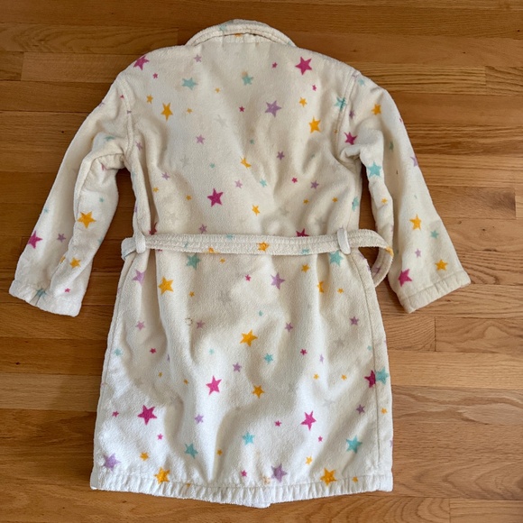 American Girl Bathrobe Terry Cloth Robe Girls Size Small - Picture 5 of 11